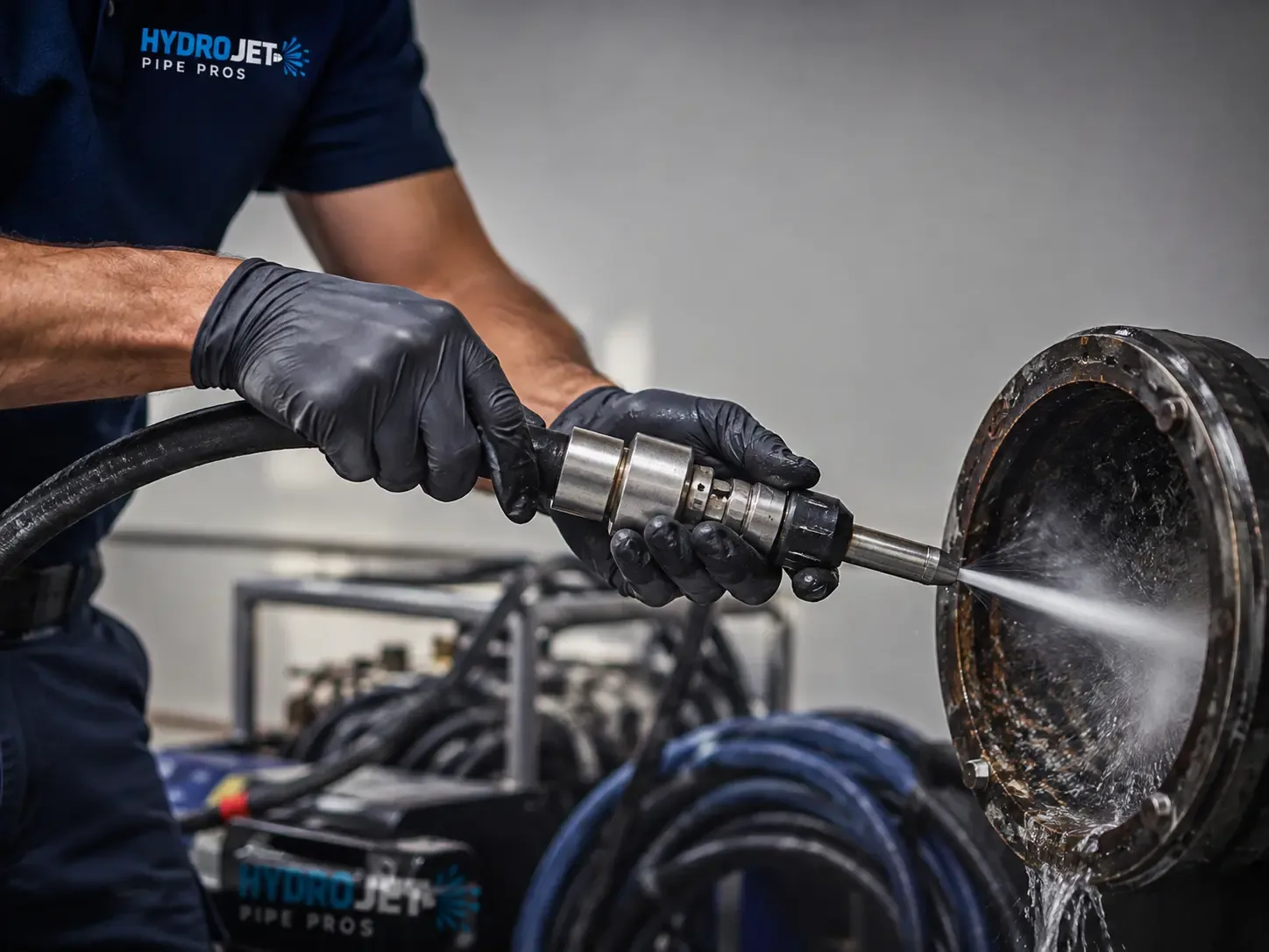 Hydro Jet Pipe Descaling in Tulelake, CA